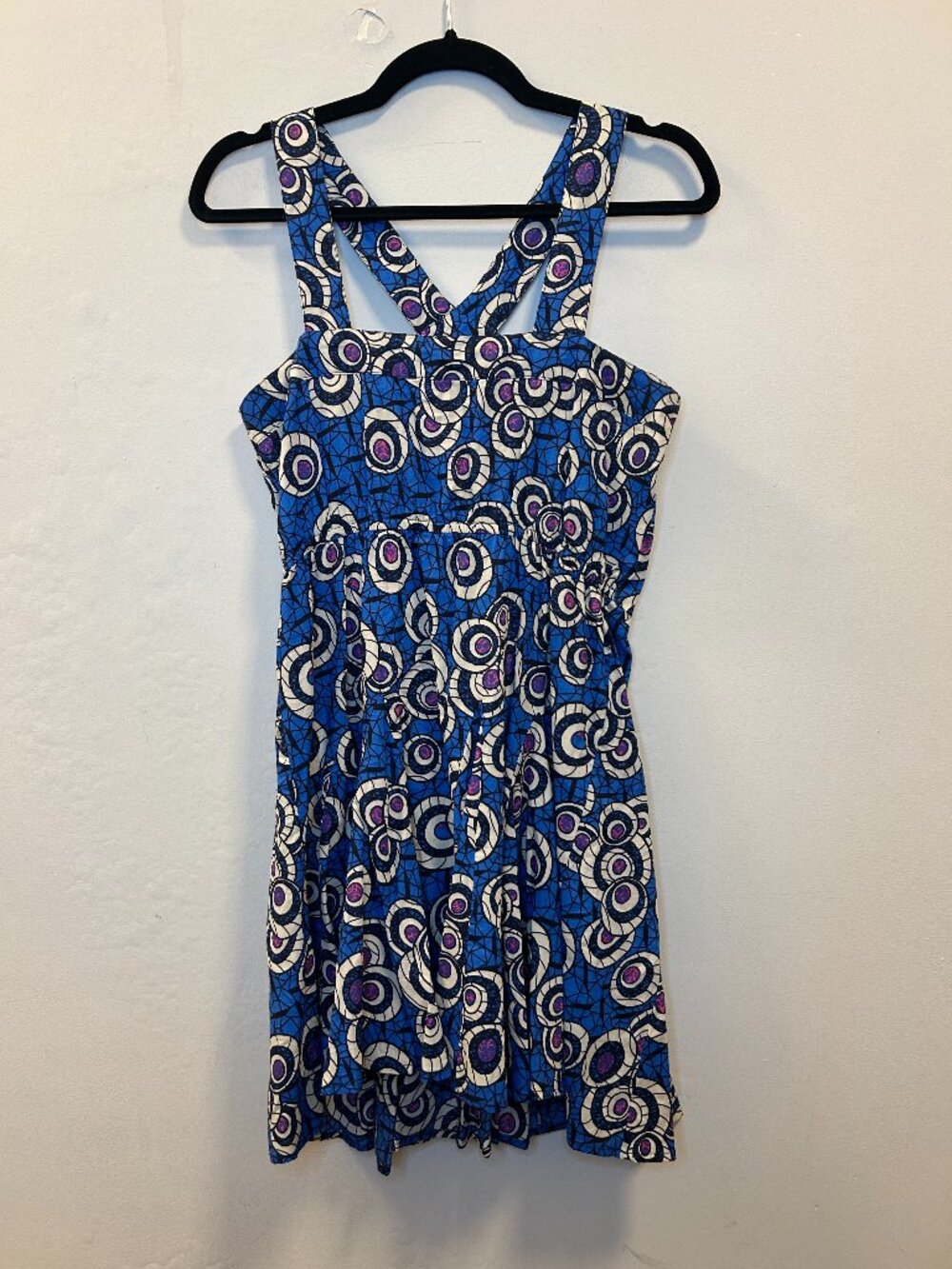 Anna Kay Patterned Summer Dress Size S